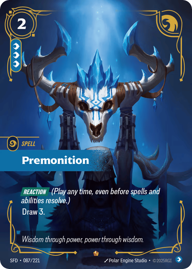 Premonition - 087/221 - Epic - Spiritforged