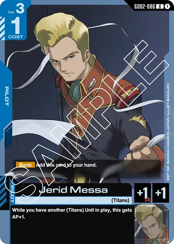 Jerid Messa - GD02-086 - Uncommon - Dual Impact