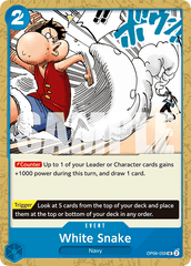 White Snake - OP06-059 - Uncommon (Reprint) - Wings of the Captain