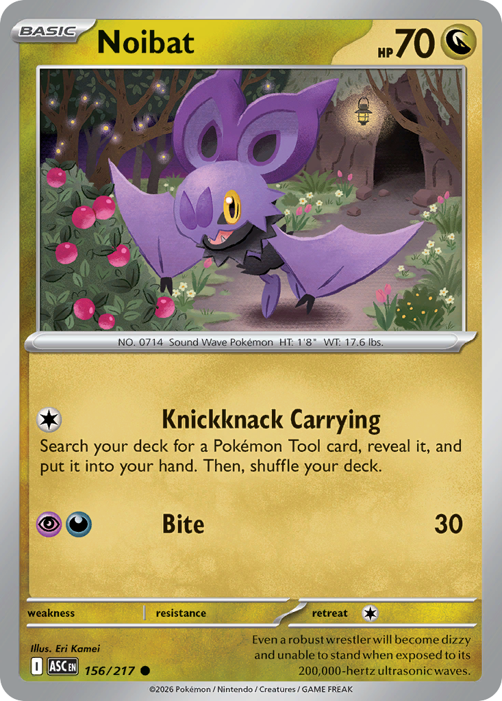 Noibat - 156/217 - Ascended Heroes