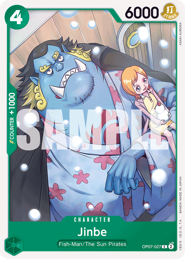 Jinbe - OP07-027 - Common - 500 Years In The Future