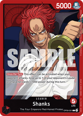 Shanks - OP09-001 - Leader - Emperors In The New World