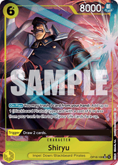 Shiryu - OP16-108 - Super Rare (Alternate Art) - The Time Of Battle
