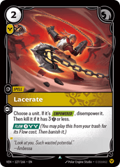Lacerate - 127/166 - Common - Vendetta