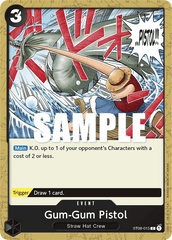 Gum-Gum Pistol - ST08-015 - Common - Monkey.D.Luffy