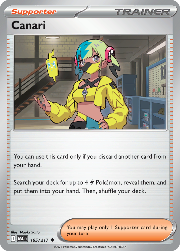 Canari - 185/217 - Ascended Heroes