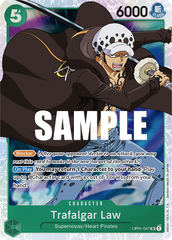 Trafalgar Law - OP01-047 - Super Rare - Romance Dawn