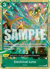 Electrical Luna - OP08-036 - Rare (Best Selection Vol5Alt Art) - Two Legends
