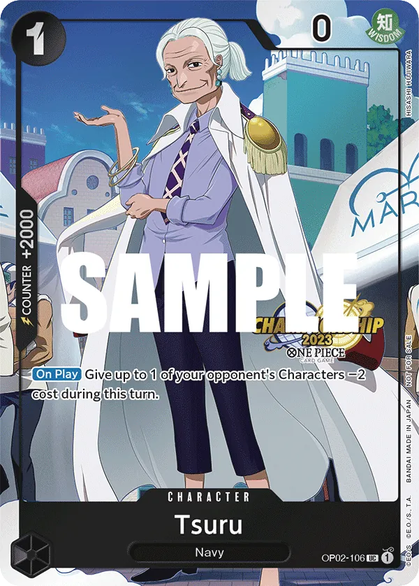 Tsuru - OP02-106 - Uncommon (Championship Stamp) - Paramount War