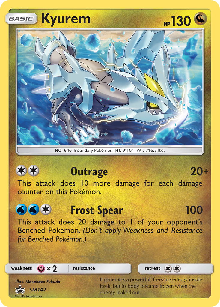 Kyurem - SM142 - SM Black Star Promos