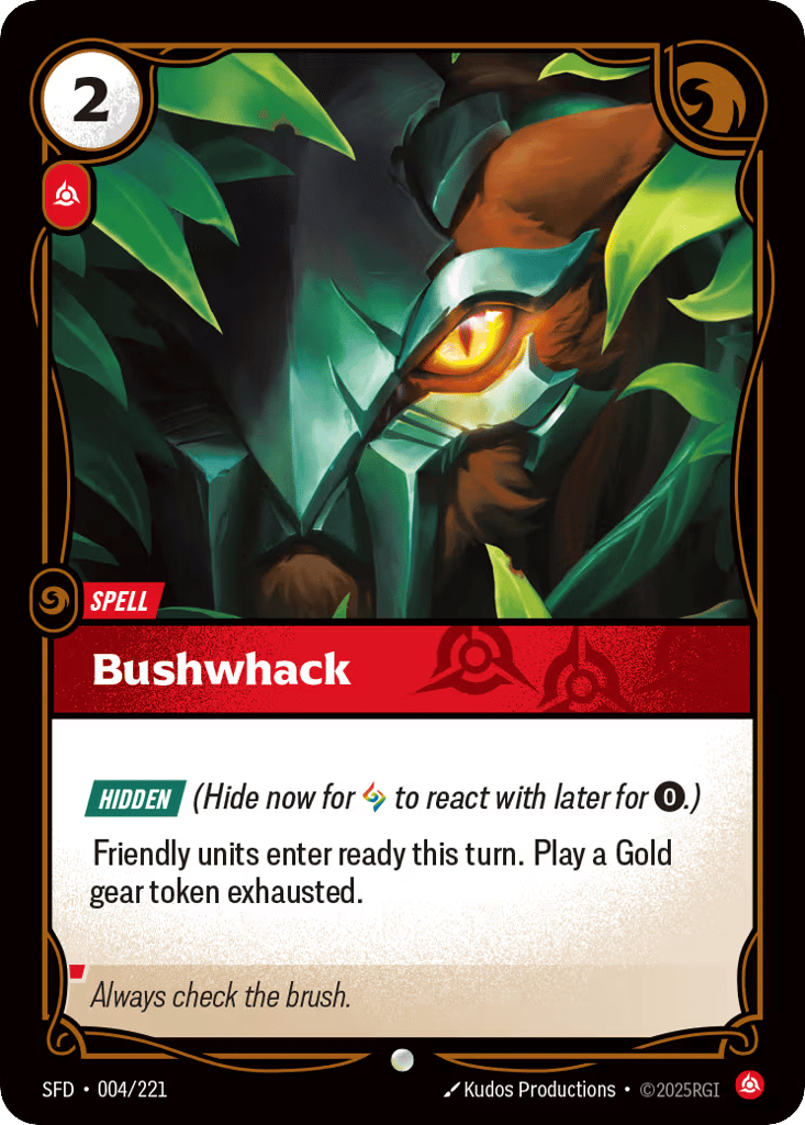 Bushwhack - 004/221 - Common - Spiritforged