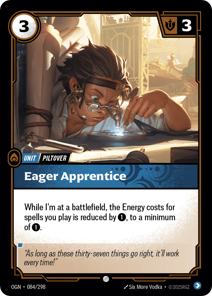 Eager Apprentice - 084/298 - Common - Origins