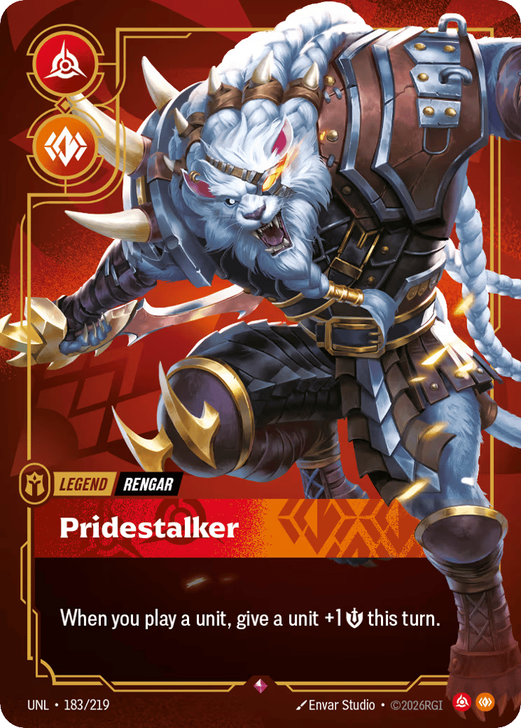 Pridestalker - 183/219 - Rare - Unleashed