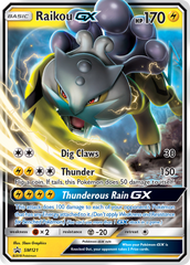Raikou-GX - SM121 - SM Black Star Promos