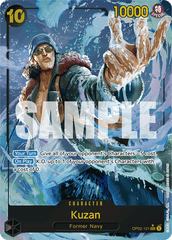 Kuzan - OP02-121 - Secret Rare (Premium Alt Art) - Paramount War