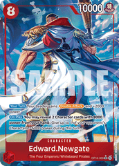 Edward.Newgate - OP16-003 - Super Rare (Alternate Art) - The Time Of Battle