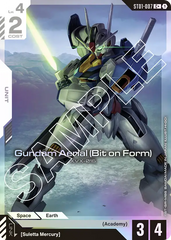 Gundam Aerial (Bit on Form) - ST01-007 - Common (Alternate Art) - Heroic Beginnings