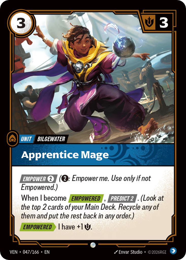 Apprentice Mage - 047/166 - Common - Vendetta