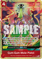 Gum-Gum Mole Pistol - ST21-017 - Common (Best Selection Vol5Alt Art) - EX Gear 5