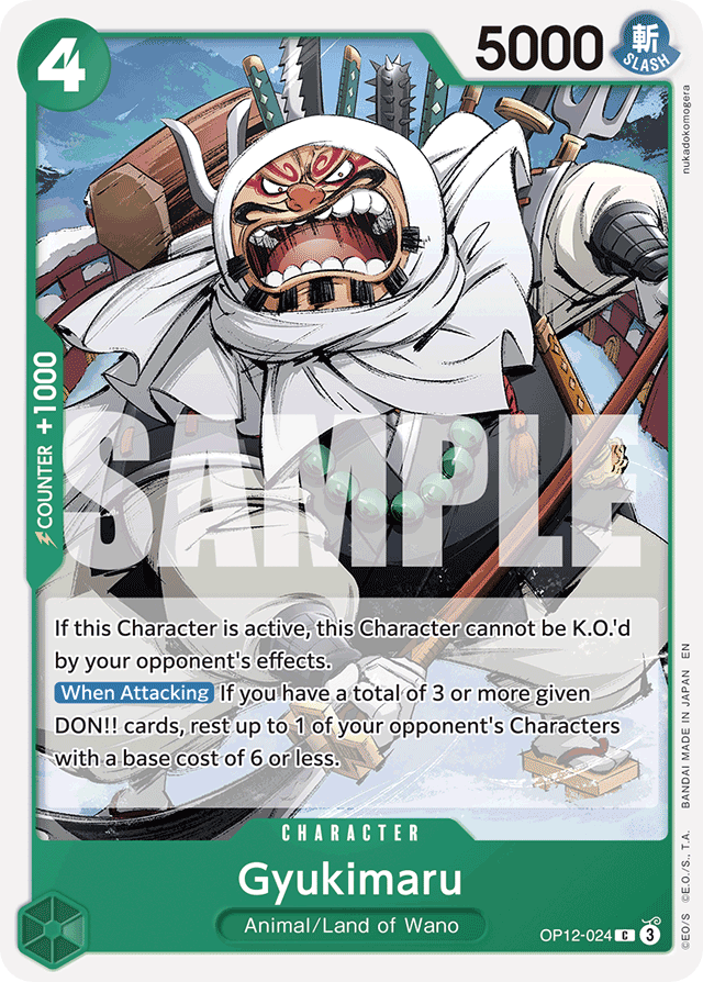 Gyukimaru - OP12-024 - Common - Legacy of the Master
