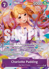 Charlotte Pudding - PRB02-010 - Super Rare (Alternate Art) - The Best Vol.2