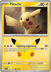Pikachu - 049/128 - 30th Celebration