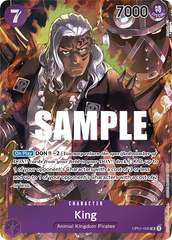 King - OP01-096 - Super Rare (Alternate Art) - Romance Dawn