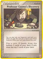 Professor Cozmo's Discovery - 10/12 - EX Trainer Kit 2 Plusle