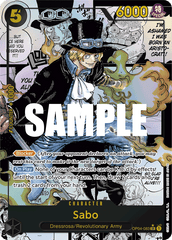 Sabo - OP04-083 - Super Rare (Manga Alt Art) - Kingdoms of Intrigue