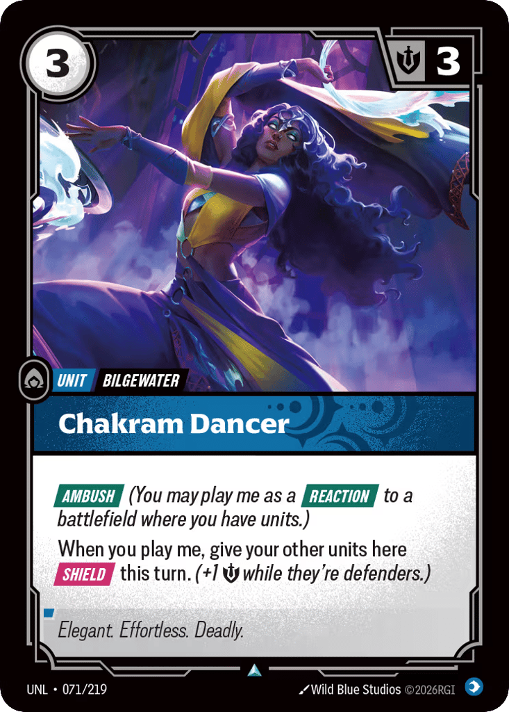 Chakram Dancer - 071/219 - Uncommon - Unleashed