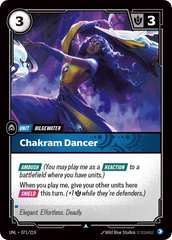 Chakram Dancer - 071/219 - Uncommon - Unleashed