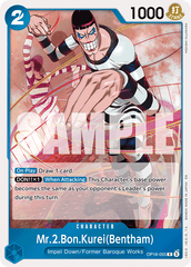 Mr.2.Bon.Kurei(Bentham) - OP16-055 - Rare - The Time Of Battle