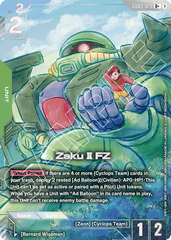 Zaku Ⅱ FZ - GD03-020 - Rare (Alternate Art) - Steel Requiem
