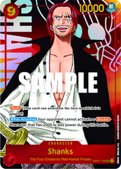 Shanks - OP01-120 - Secret Rare (Alternate Art) - Romance Dawn