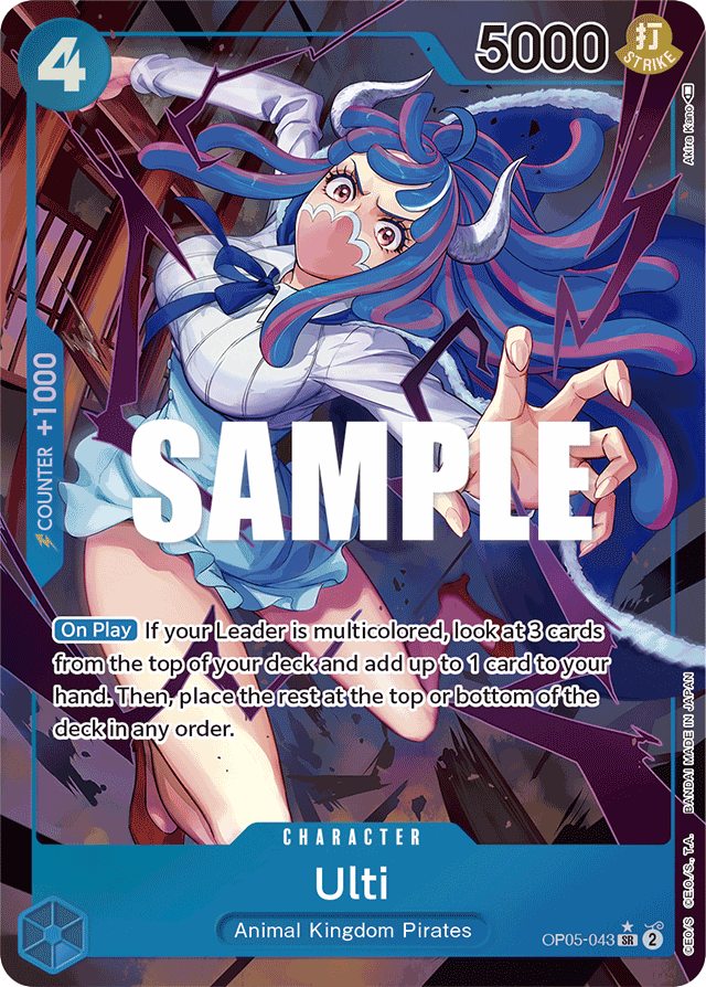 Ulti - OP05-043 - Super Rare (Alternate Art) - Awakening of the New Era