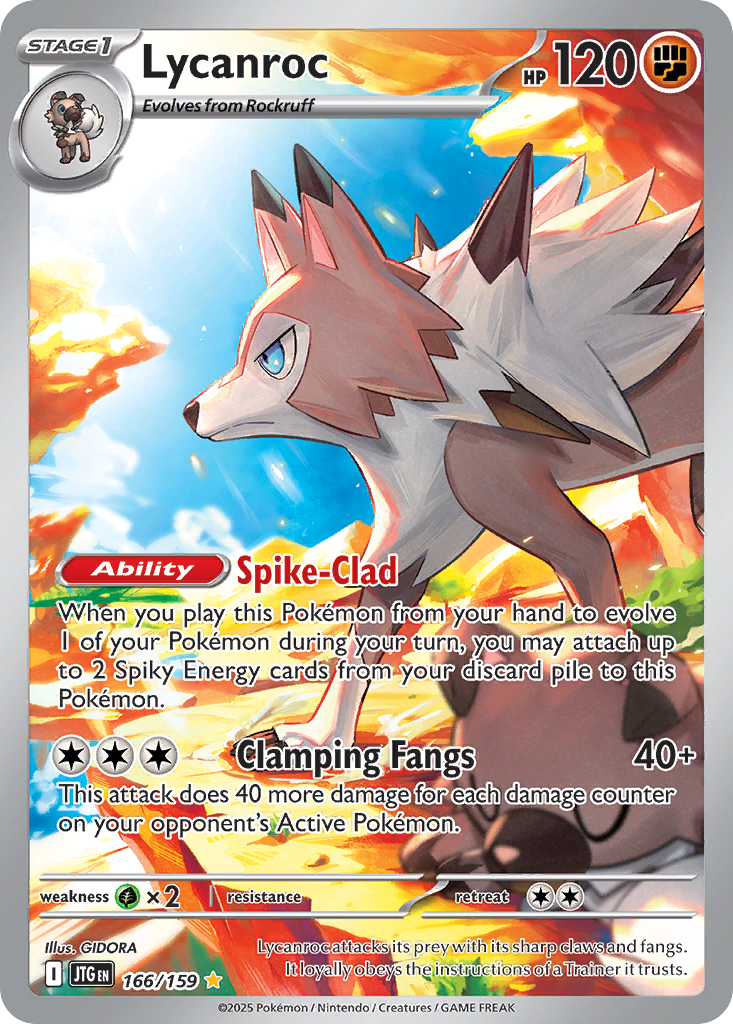 Lycanroc - 166/159 - Journey Together