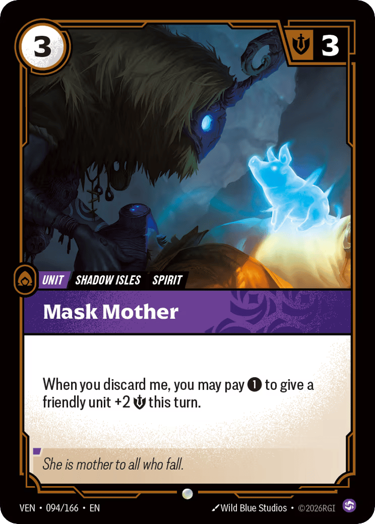 Mask Mother - 094/166 - Uncommon - Vendetta