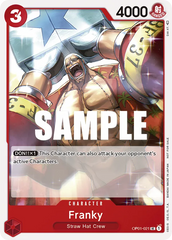 Franky - OP01-021 - Uncommon (Tournament Pack Vol2Alt Art) - Romance Dawn