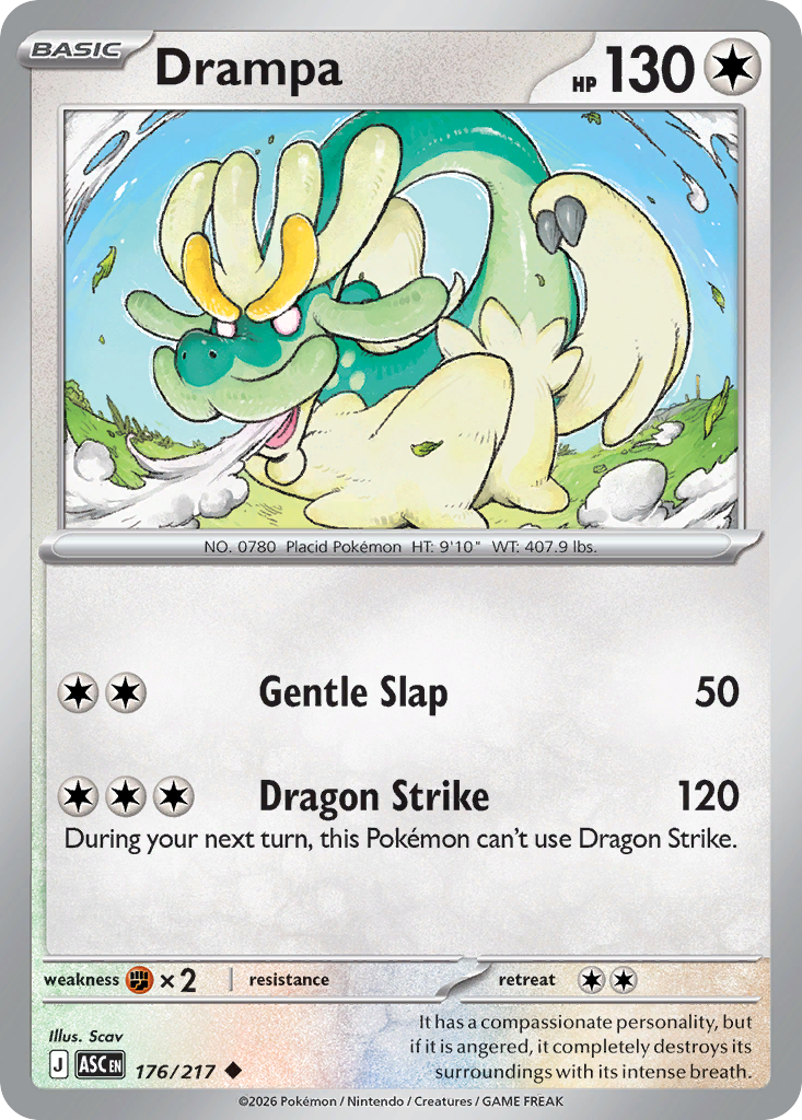 Drampa - 176/217 - Ascended Heroes