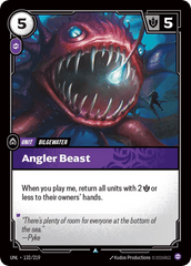Angler Beast - 132/219 - Uncommon - Unleashed