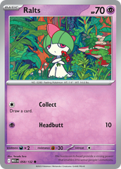 Ralts - 058/132 - Mega Evolution