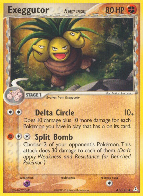 Exeggutor δ - 041/110 - Holon Phantoms