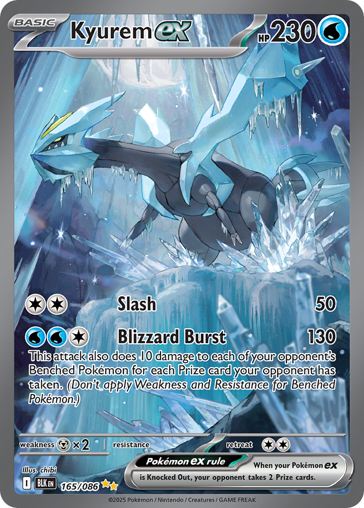 Kyurem ex - 165/86 - Black Bolt