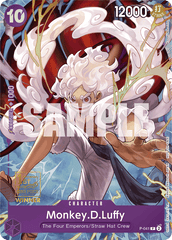 Monkey.D.Luffy - P-041 - Promo (First Anniversary Stamp) - Promos