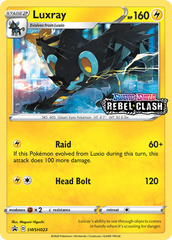 Luxray - SWSH023 - SWSH Black Star Promos