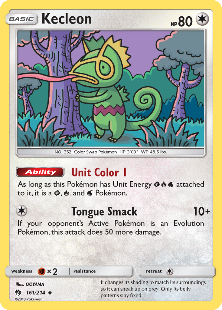 Kecleon - 161/214 - Lost Thunder
