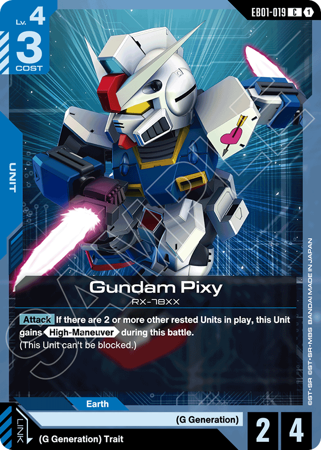 Gundam Pixy - EB01-019 - Common - Eternal Nexus