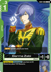 Garma Zabi - GD04-086 - Uncommon - Phantom Aria