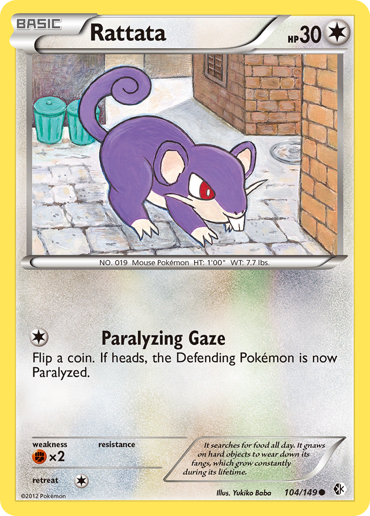 Rattata - 104/149 - Boundaries Crossed