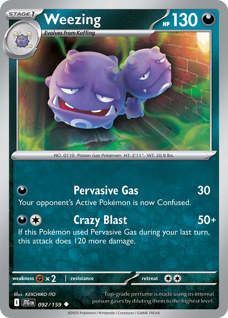 Weezing - 092/159 - Journey Together